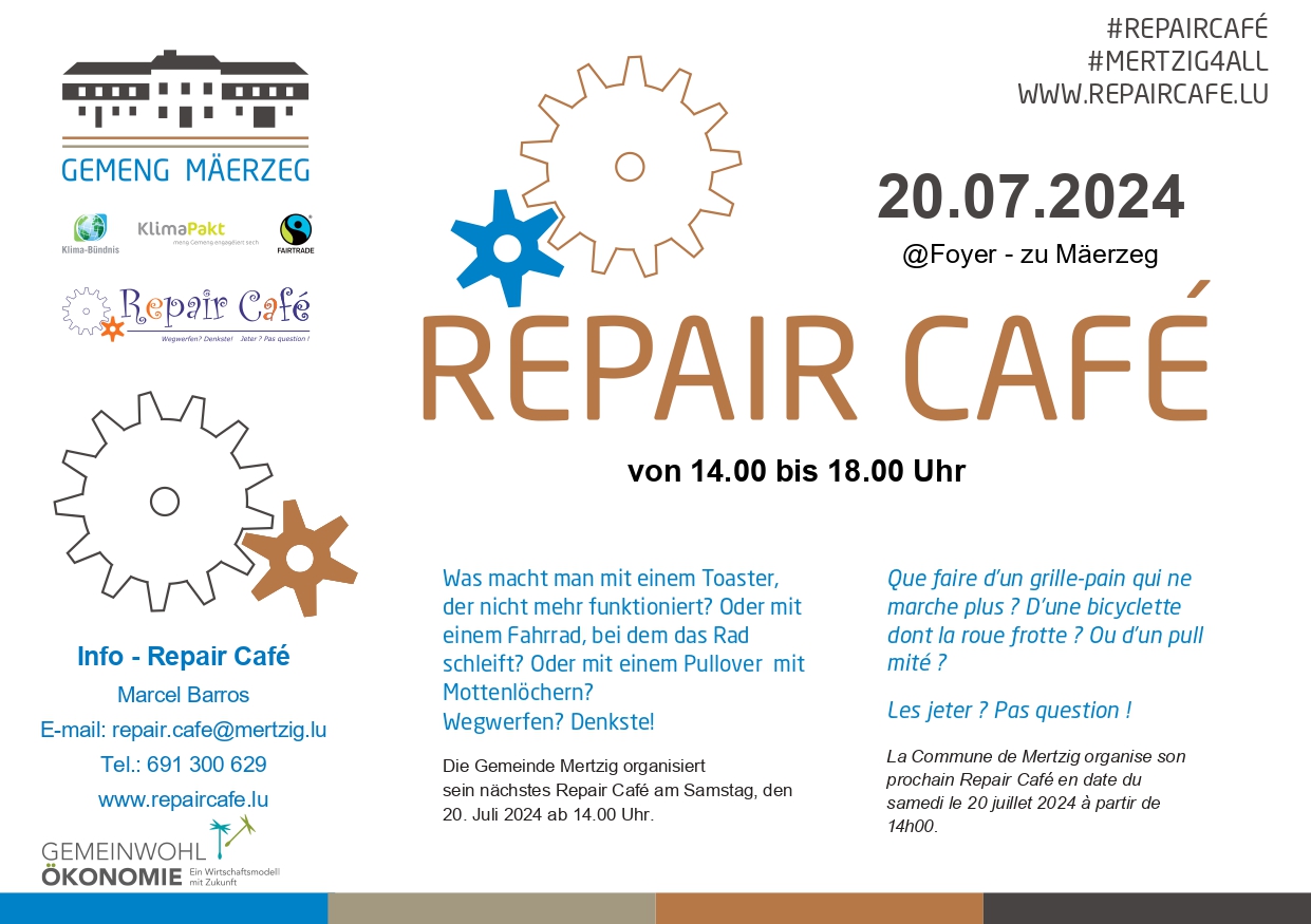 CELL, Repair Cafe Lëtzebuerg