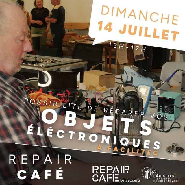 Gemeng & lokal Grupp, Repair Cafe Lëtzebuerg